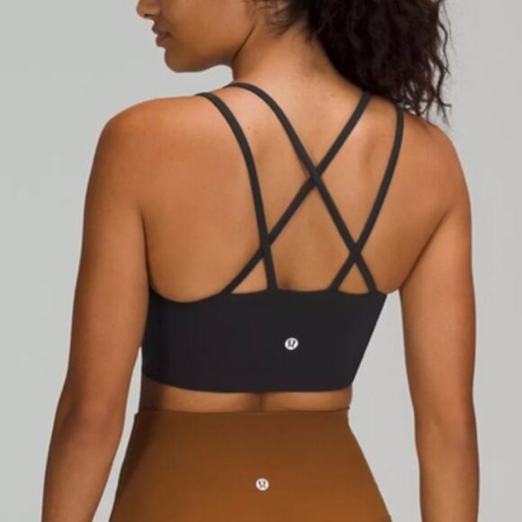 Lululemon Like a Cloud Longline Bra, Black, Size 10? - Picture 2 of 6